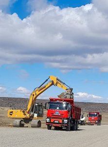 “Los 73 Malditos”: Vialidad Provincial junto a Vialidad Nacional trabajan articuladamente en un tramo de la Ruta 40