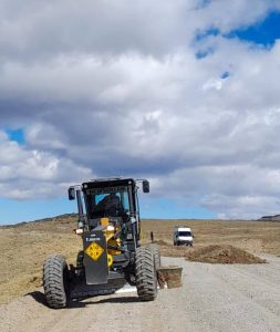 “Los 73 Malditos”: Vialidad Provincial junto a Vialidad Nacional trabajan articuladamente en un tramo de la Ruta 40