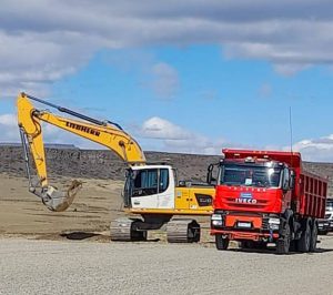 “Los 73 Malditos”: Vialidad Provincial junto a Vialidad Nacional trabajan articuladamente en un tramo de la Ruta 40