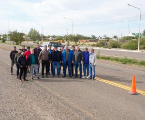 Después de una década sin mantenimiento, el Gobierno Provincial señaliza la Ruta 43