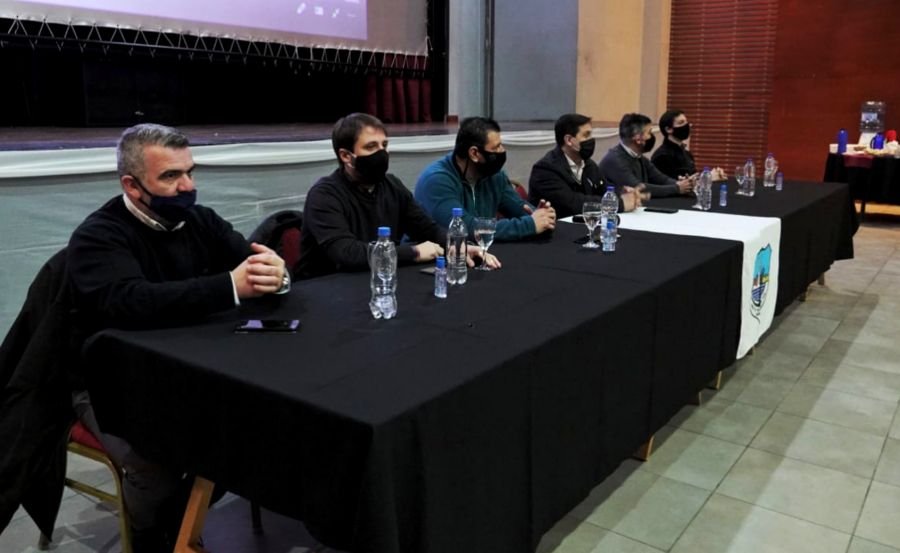 Presentaron el Plan Invernal en Puerto Santa Cruz