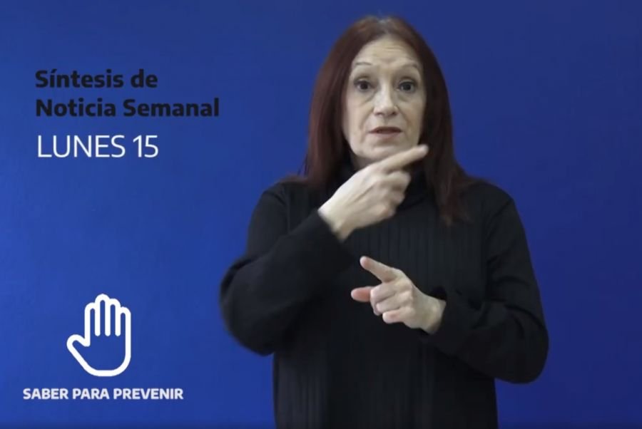 Llega el Décimo Resumen de Noticias en Lengua de Señas