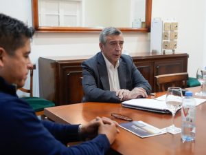 Vidal se reunió con empresarios para avanzar con proyectos de hidrogeno verde en Santa Cruz