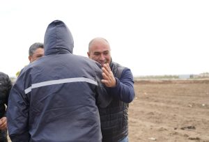 Recorrido de obra en el barrio San Benito: IDUV, empresas y la UOCRA