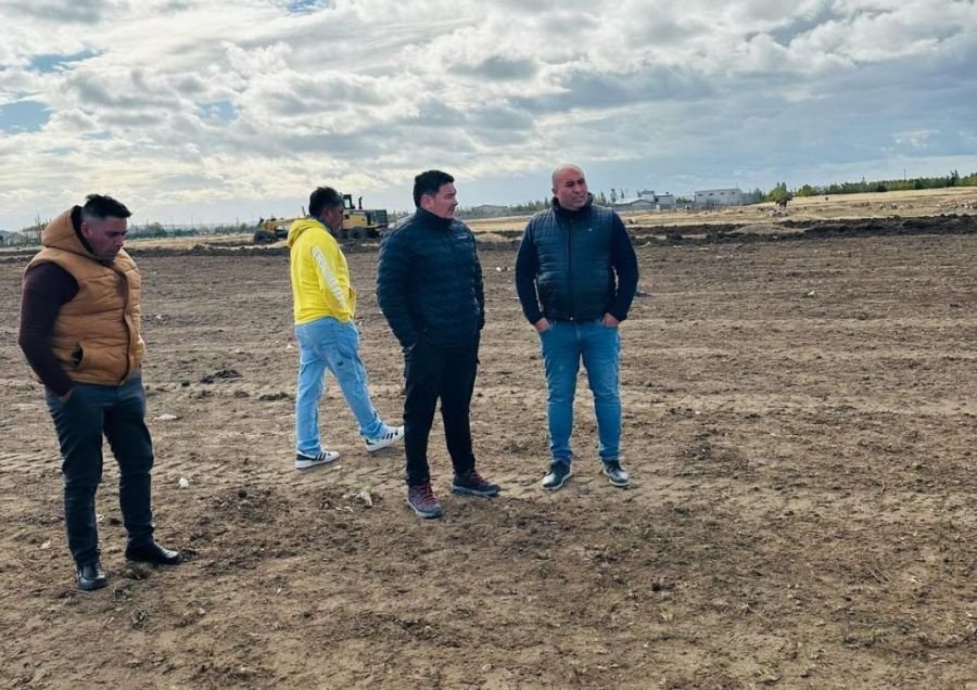 Recorrido de obra en el barrio San Benito: IDUV, empresas y la UOCRA