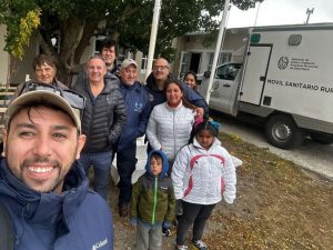 Salud realizó actividades en la escuela rural de Camusu Aike