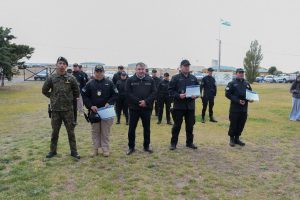 Se entregaron certificaciones a policías que finalizaron el curso de Guía de Canes