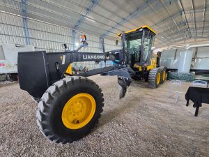 Bujer destacó la iniciativa de la empresa Brest S.A. en acompañar la labor de Vialidad Provincial