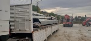 Llegaron los módulos para el nuevo hospital en la Cuenca con una inversión de más de $2.000 millones