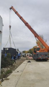 Llegaron los módulos para el nuevo hospital en la Cuenca con una inversión de más de $2.000 millones