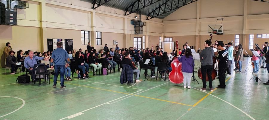Con gran participación de estudiantes iniciaron las clases en la Escuela Provincial de Música Re Si