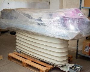 Comienzan las obras para instalar el tomógrafo en el hospital de Río Turbio