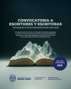 Convocan a escritores y escritoras para participar de la Feria Internacional del Libro 2025