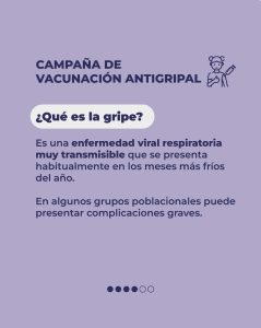 Se lanzó la campaña de Vacunación Antigripal 2025