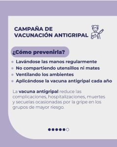 Se lanzó la campaña de Vacunación Antigripal 2025