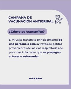 Se lanzó la campaña de Vacunación Antigripal 2025
