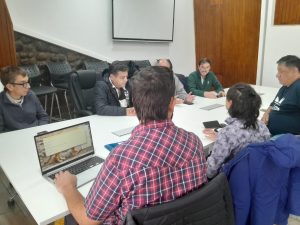 Autoridades Provinciales se reunieron con la Asociación de Guías de Turismo en El Calafate