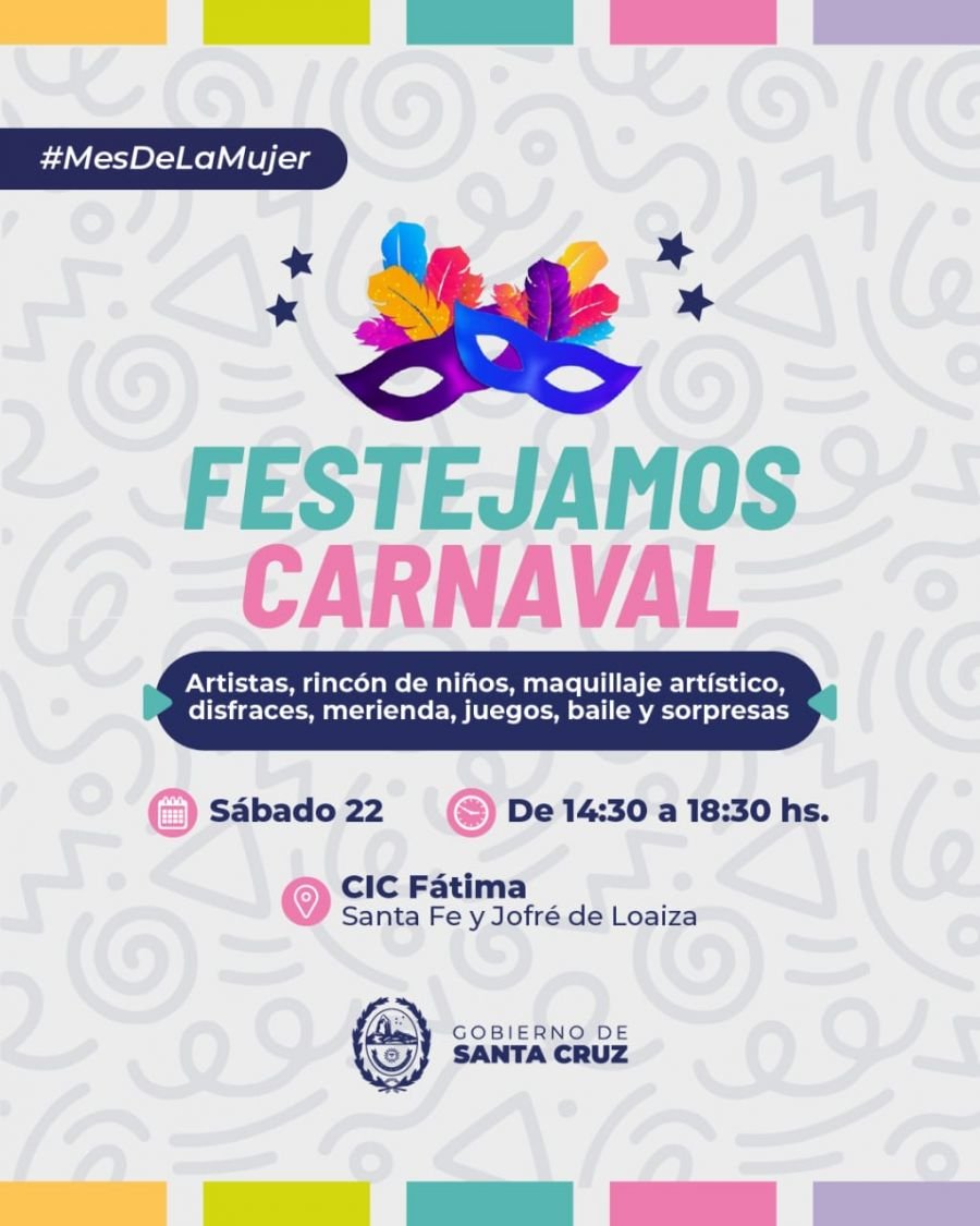 Este fin de semana, el CIC Fátima celebra el carnaval y conmemora el Mes de la Mujer