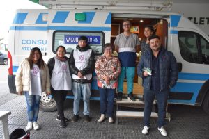 Con gran asistencia de la comunidad se desarrolló el operativo “Reforzá tus Defensas” en el Boxing Club de Río Gallegos