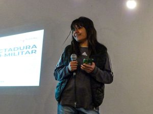 Jóvenes santacruceños conmemoraron el 24M con arte y memoria en la Subsecretaría de la Juventud