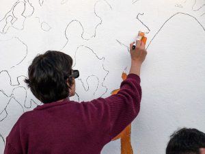 Jóvenes santacruceños conmemoraron el 24M con arte y memoria en la Subsecretaría de la Juventud