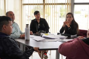 Reunión entre el IDUV, concejales y la Asociación Cultural Luis Braille