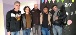 Integrantes de La Renga llevaron adelante una masterclass en la Escuela Provincial de Música Re Si