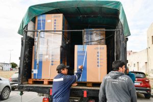 Importante adquisición de equipos de calefacción para mejorar las condiciones en las escuelas