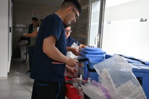 Salud junto a la CPS continúa con la vacunación antigripal para adultos mayores