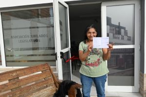 Salud junto a la CPS continúa con la vacunación antigripal para adultos mayores