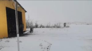 Corte de ruta entre La Esperanza y El Calafate por intensa nevada