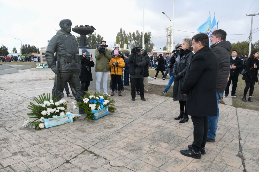 El Gobierno Provincial participó del 43° Aniversario de la Gesta de Malvinas