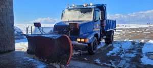 Vialidad Provincial realizó despeje de nieve en Ruta 40