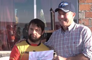 El Jefe de Gabinete Daniel Álvarez acompañó a la Asociación I Yenu Jono en una actividad de malvinización