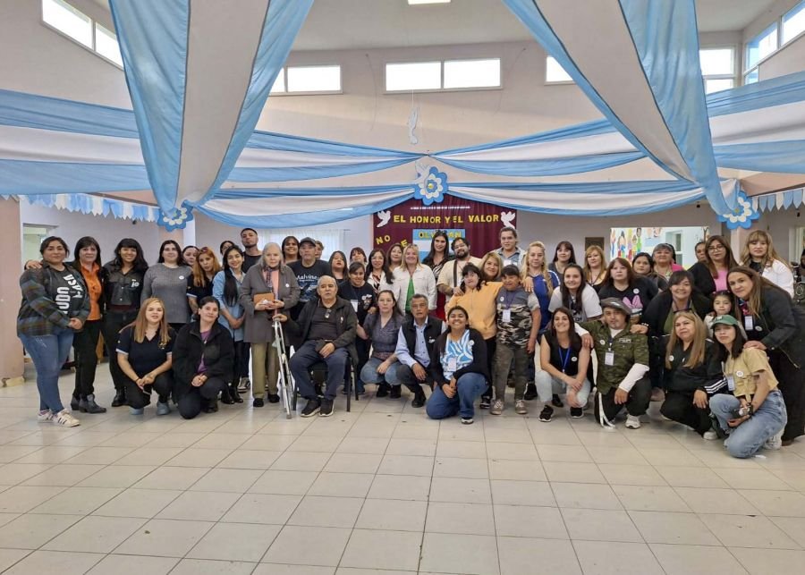 El CIC Fátima conmemoró el 2 de Abril: “Malvinas, por siempre Argentinas”