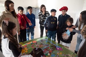 Patricia Bórquez: “Hoy es un gran día para la escuela porque contamos con un nuevo espacio lúdico”