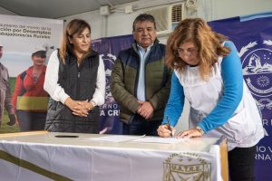 Patricia Bórquez: “Hoy es un gran día para la escuela porque contamos con un nuevo espacio lúdico”