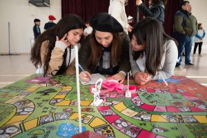 Patricia Bórquez: “Hoy es un gran día para la escuela porque contamos con un nuevo espacio lúdico”
