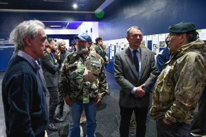 Se inauguró la muestra Malvinas, memoria y soberanía en el Centro Cultural Santa Cruz