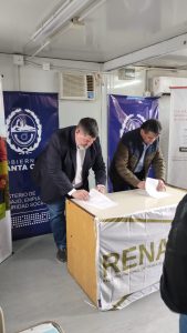 Trabajo y RENATRE firmaron convenio para avanzar en políticas y planes nacionales de fiscalización