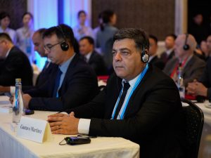 Claudio Vidal presentó el potencial productivo de Santa Cruz en un encuentro con autoridades y empresarios chinos