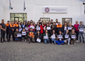 Capacitaron en primeros auxilios y sistema de comando de incidentes a personal de Desarrollo Social