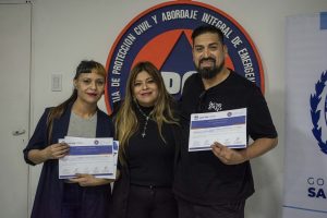 Capacitaron en primeros auxilios y sistema de comando de incidentes a personal de Desarrollo Social