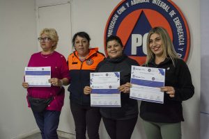 Capacitaron en primeros auxilios y sistema de comando de incidentes a personal de Desarrollo Social