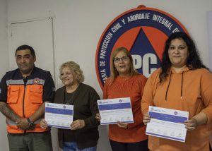 Capacitaron en primeros auxilios y sistema de comando de incidentes a personal de Desarrollo Social