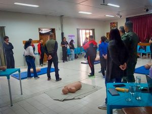 Los Antiguos: capacitación en reanimación cardiopulmonar