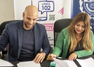 Se firmaron convenios para proyectos que fortalecen las infancias de Puerto Santa Cruz y Gobernador Gregores