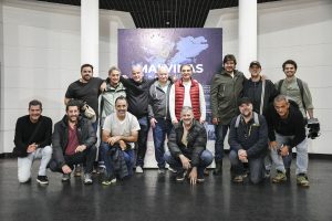 Veterano visitó la Muestra de Malvinas antes de su viaje a las islas