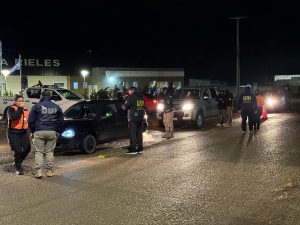 Importante despliegue de seguridad en la zona norte de Santa Cruz