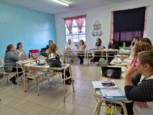 Educación llevó adelante una mesa de trabajo en la Cuenca Carbonífera